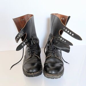 Marbot Leather French Vintage Military Boots